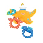 Nuby Starfish Ring Toss Bath Toys - 3 Toss Rings image number null