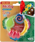 Nuby Wacky Teething Rings - BPA Free, Silicone, 3+ Months image number null
