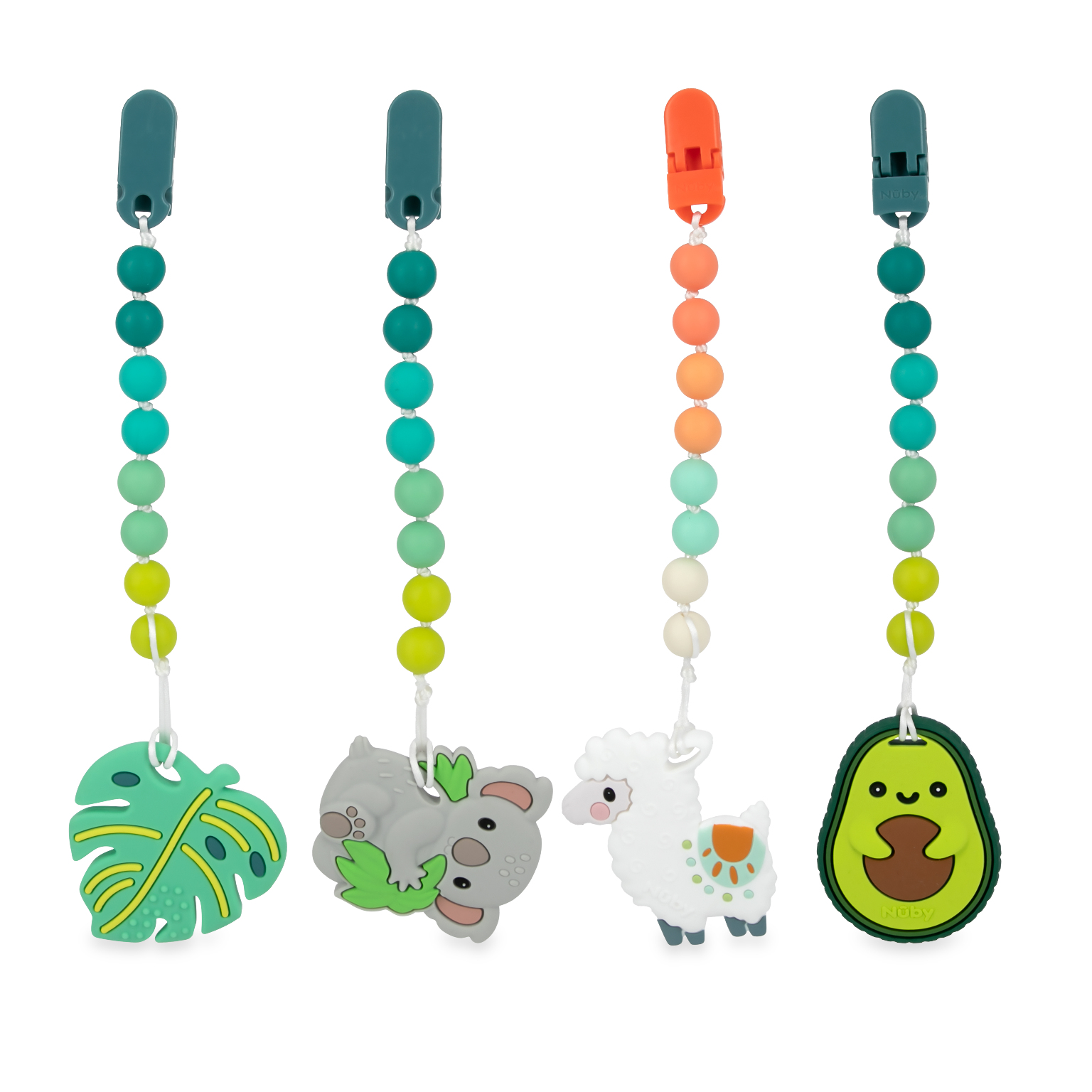 Silicone Character Beads, Silicone Pacifier Chains