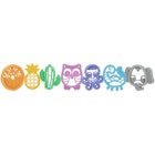 Nuby Silicone Teethers with Massaging Bristles - 3M+, Assorted Designs image number null