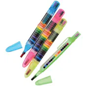 Glitter Stacking Point Crayon - Multicolor