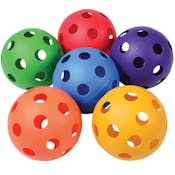 Plastic Softballs - Assorted Colors