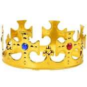 Plastic King Crowns - Adjustable