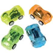 Transparent Pull Back Cars - Assorted