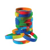Rainbow Rubber Bracelets - Assorted
