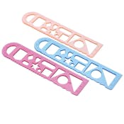 Stencil Rulers - Assorted, 6"