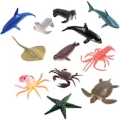 Toy Sea Animals - Assorted, 2.5"