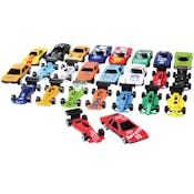 Toy Race Car Sets - Assorted, 25 Pieces