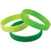 St. Patrick's Day Rubber Band Bracelets - Assorted