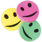 Mini Smiley Face Erasers - Assorted