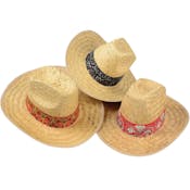 Bandana Cowboy Hats - Assorted