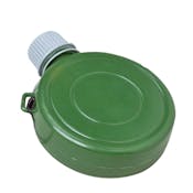 Plastic Canteens - Green, 6 oz