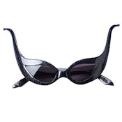 Cat Eye Sunglasses - Black