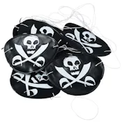 Skull & Crossed Sword Eye Patches