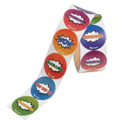 Superhero Encouragement Sticker Rolls