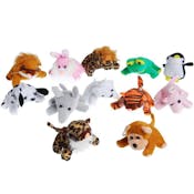 Sitting Plush Animals - Assorted, 3"