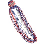 Patriotic Bead Necklaces - Assorted