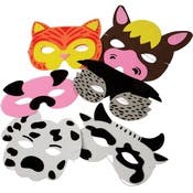 Foam Animal Masks - Assorted