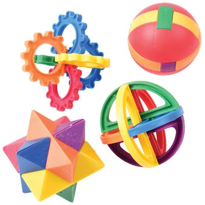 Plastic Puzzle Balls - Assorted