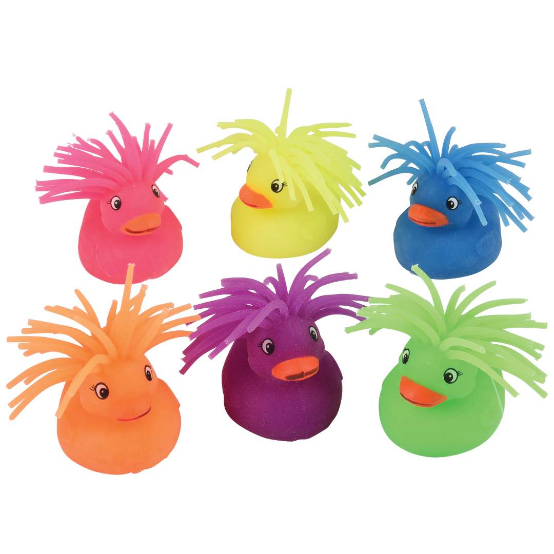 Puffer Duck Stress Toys - Assorted, 2"