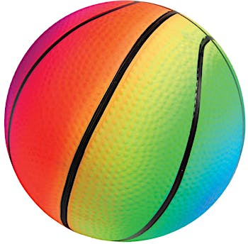 Deals On Champion Sports Rainbow Plastic Balls With Holes