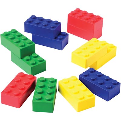 Wholesale Building Block Stress Toys, Assorted