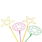 Giant Neon Bubble Wands - Assorted, 24" image number null