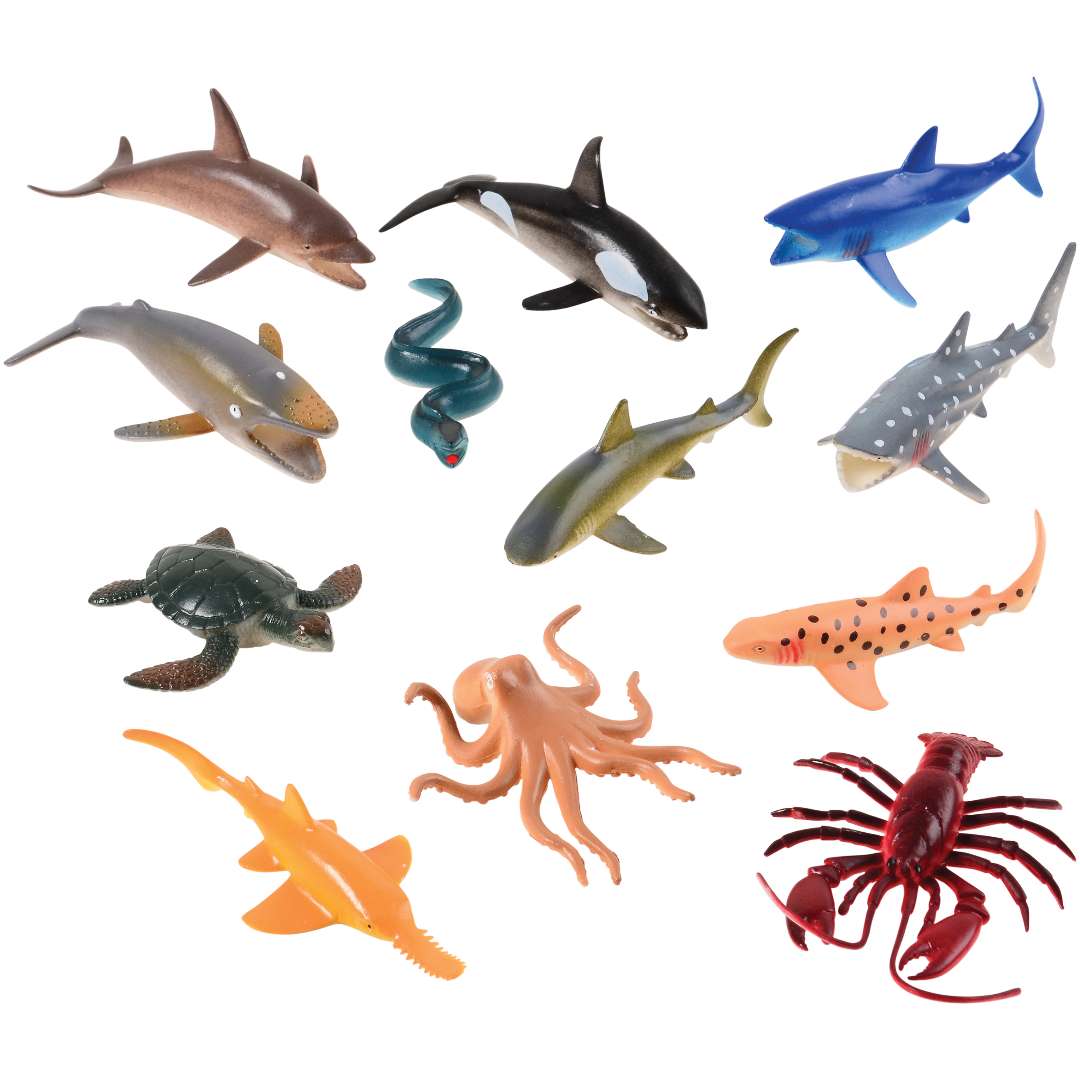 Hand Puppet Sea Animal Craft Kit for Kids 6-in-1