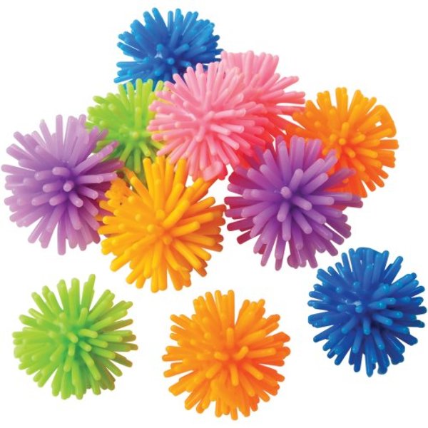 Wholesale Stringy Hedge Balls - Plastic, Assorted, 1.2"