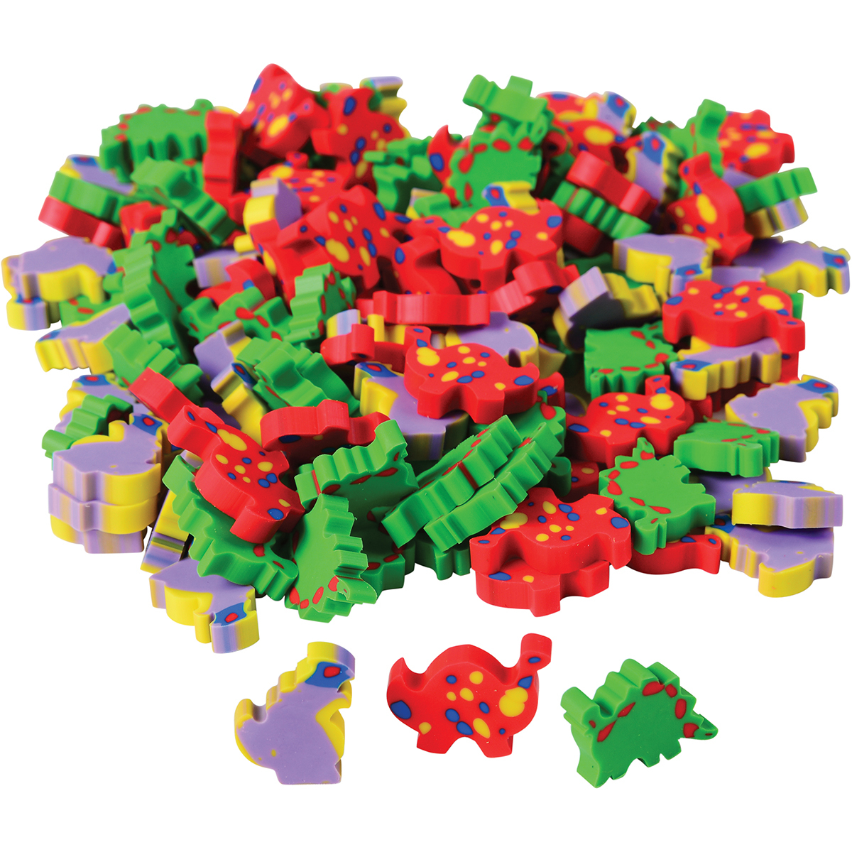 Wholesale Kid Fun Mini Dinosaur Erasers 16 Count, 144 Piece (SKU