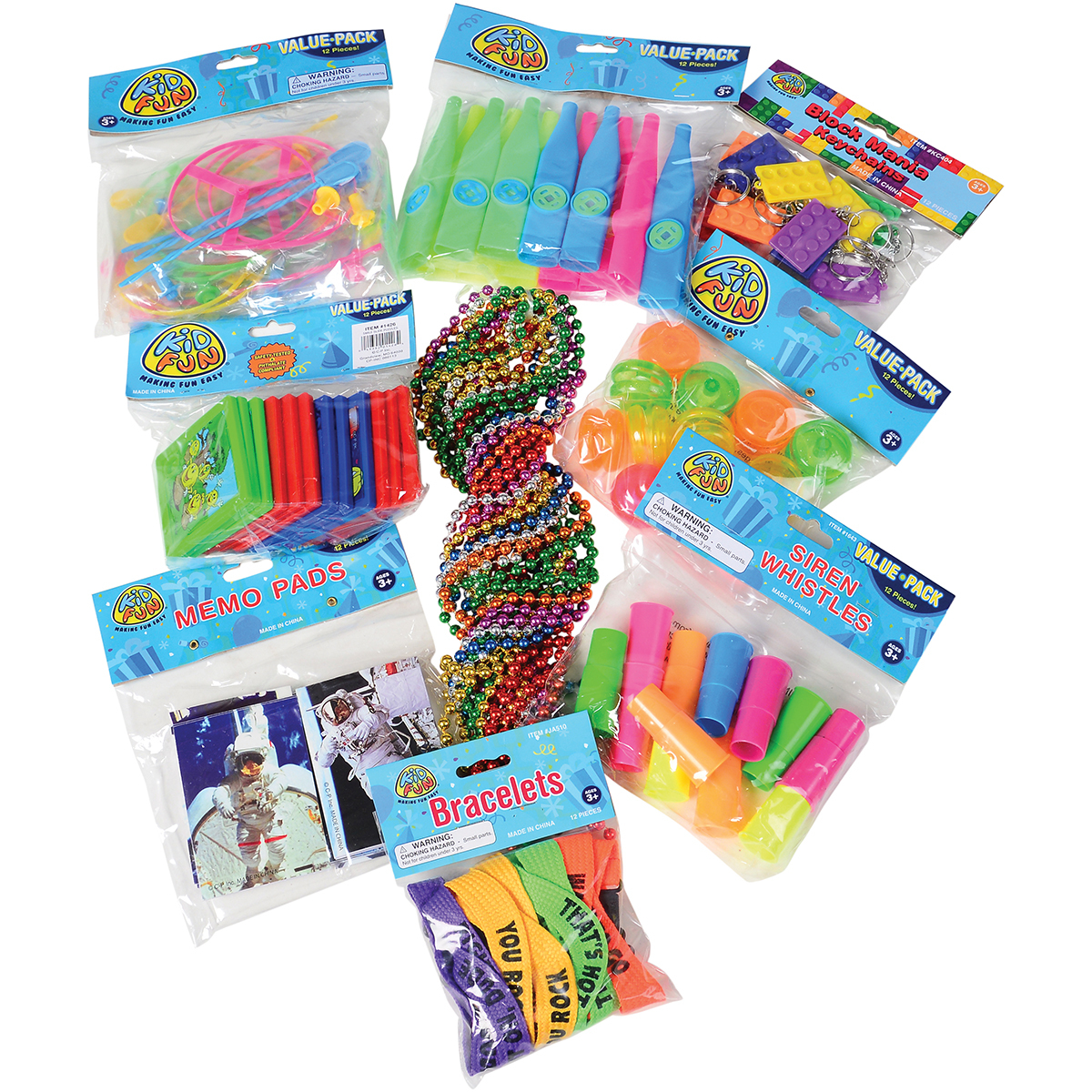 Wholesale Fish PondGrab Bag Assorted Style 19 100/Pack