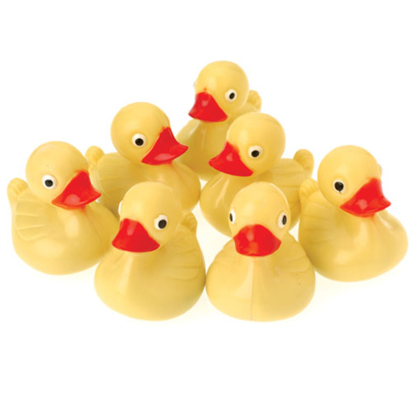 Bulk Rubber Ducks Durable, Yellow, 3" DollarDays