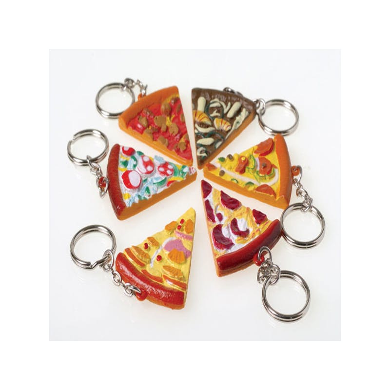Pizza Key Chains