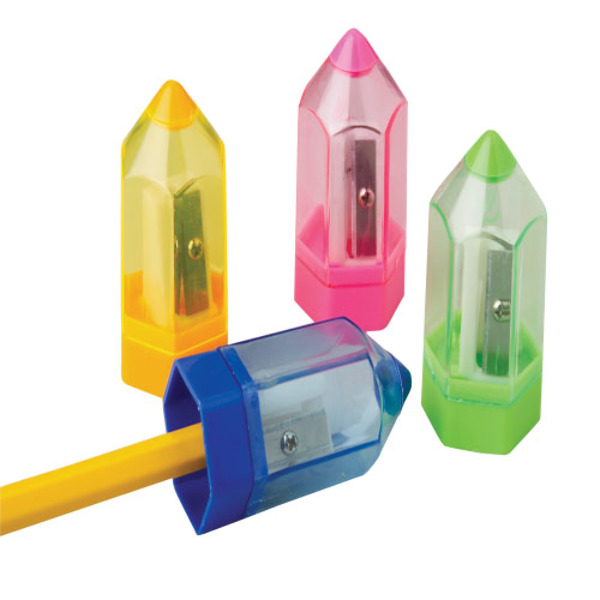 Wholesale Pencil Sharpener 6 Packs - Assorted Colors - DollarDays