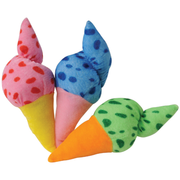 ice cream cone plush toy