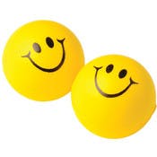 Smiley Face Stress Balls - 2"