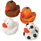 Large Sports Design Ducks - 2"