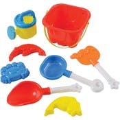 Sandcastle Toy Sets - 8 Pieces
