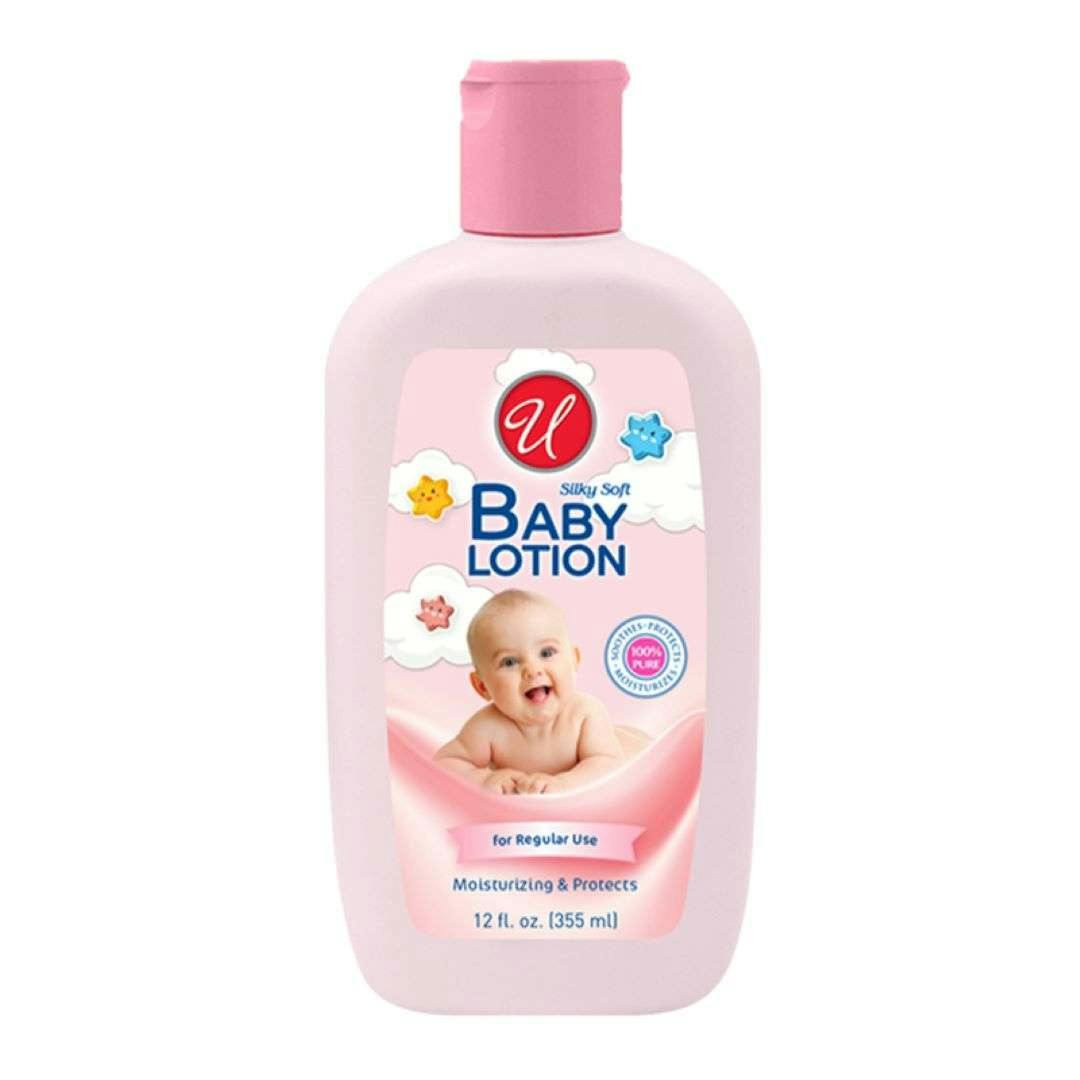 Baby Lotion - 12 oz, Silky Soft