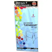 Light Blue Rectangle Table Cover - 54" x 108"