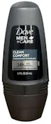 Dove Clean Comfort Roll-On Deodorant, 1.7 oz