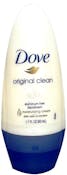 Dove Original Clean Roll-On Deodorant, 1.7 oz