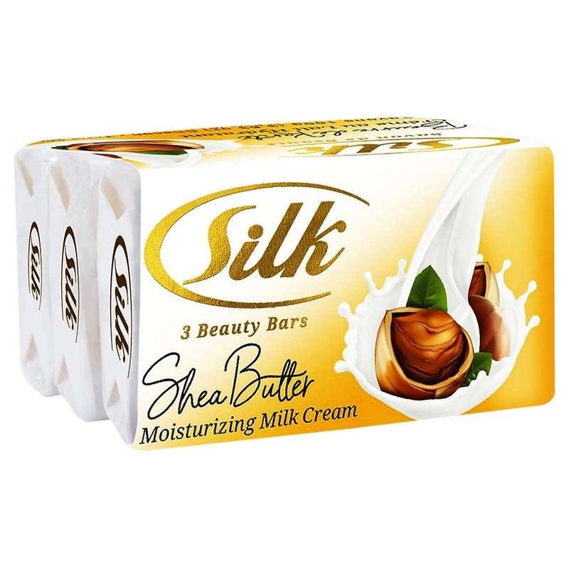 Silk Beauty Bar Soap - 3 Pack, Shea Butter