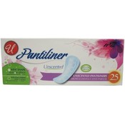 Panty Liners - Unscented, 25 Count