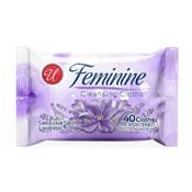 Feminine Cleansing Wipes - Lavender, 40 Pack