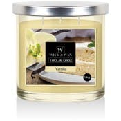 3-Wick Jar Candles - Vanilla, 14oz
