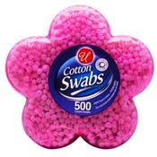 Cotton Swabs - Flower Box, 500 Pack