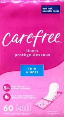 Carefree Thin Liners - 60 Count