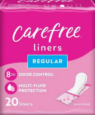 Carefree Regular Liners - 20 Count