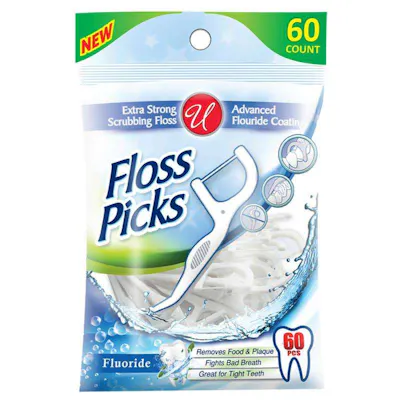 Floss Picks - 60 Count